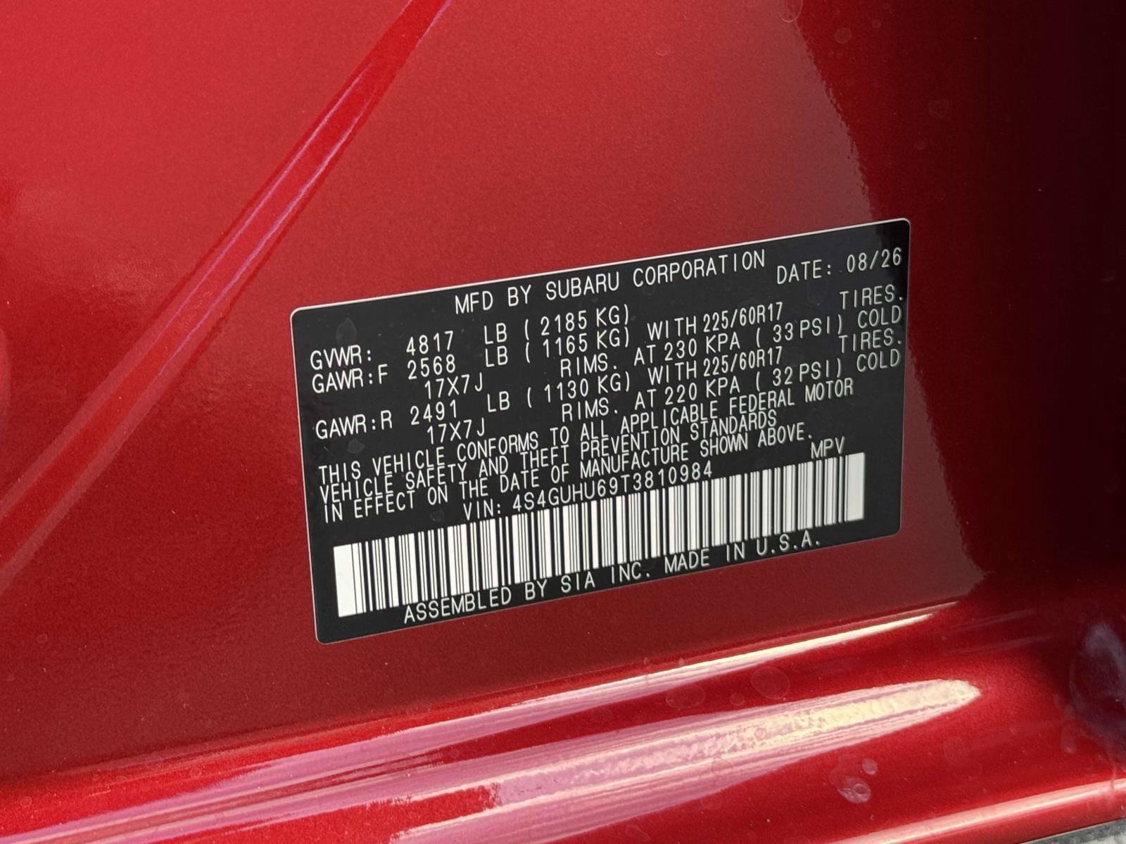 New 2026 Subaru Crosstrek 2.5i Wilderness AWD/4WD image 18