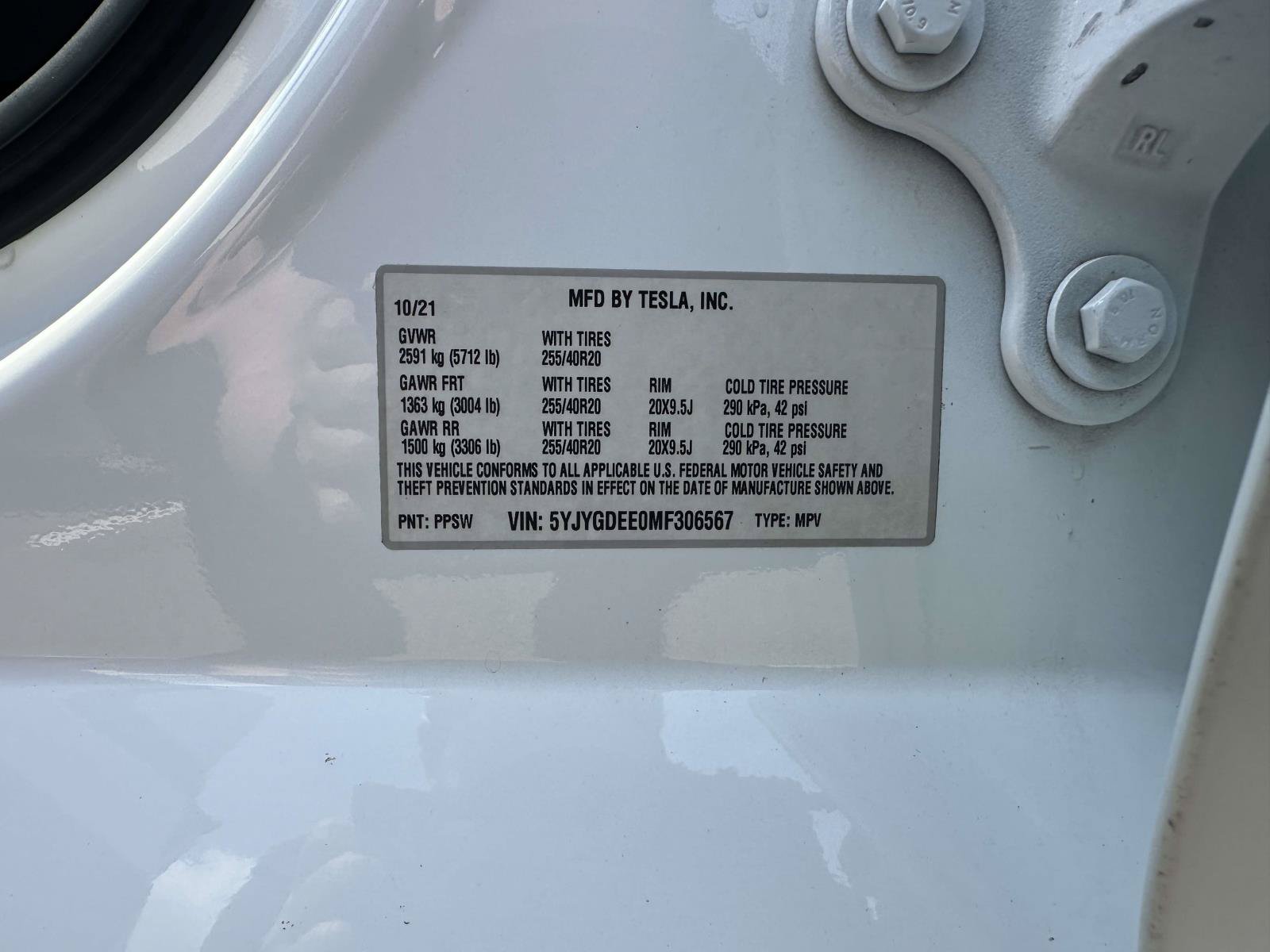 Used 2021 Tesla Model Y Long Range AWD/4WD image 16
