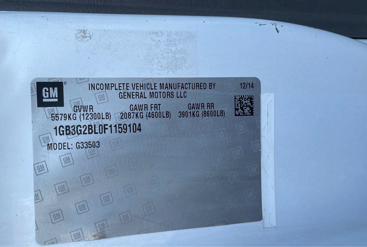 Used 2015 Chevrolet Express 3500 w/ Shuttle Bus Package RWD image 57