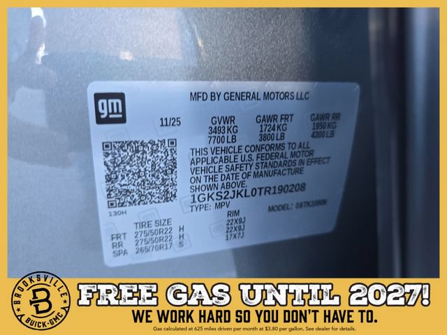 New 2026 GMC Yukon XL Denali w/ Sun & Power Step Package AWD/4WD image 32