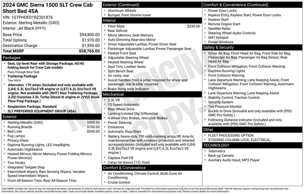 Used 2024 GMC Sierra 1500 SLT image 17