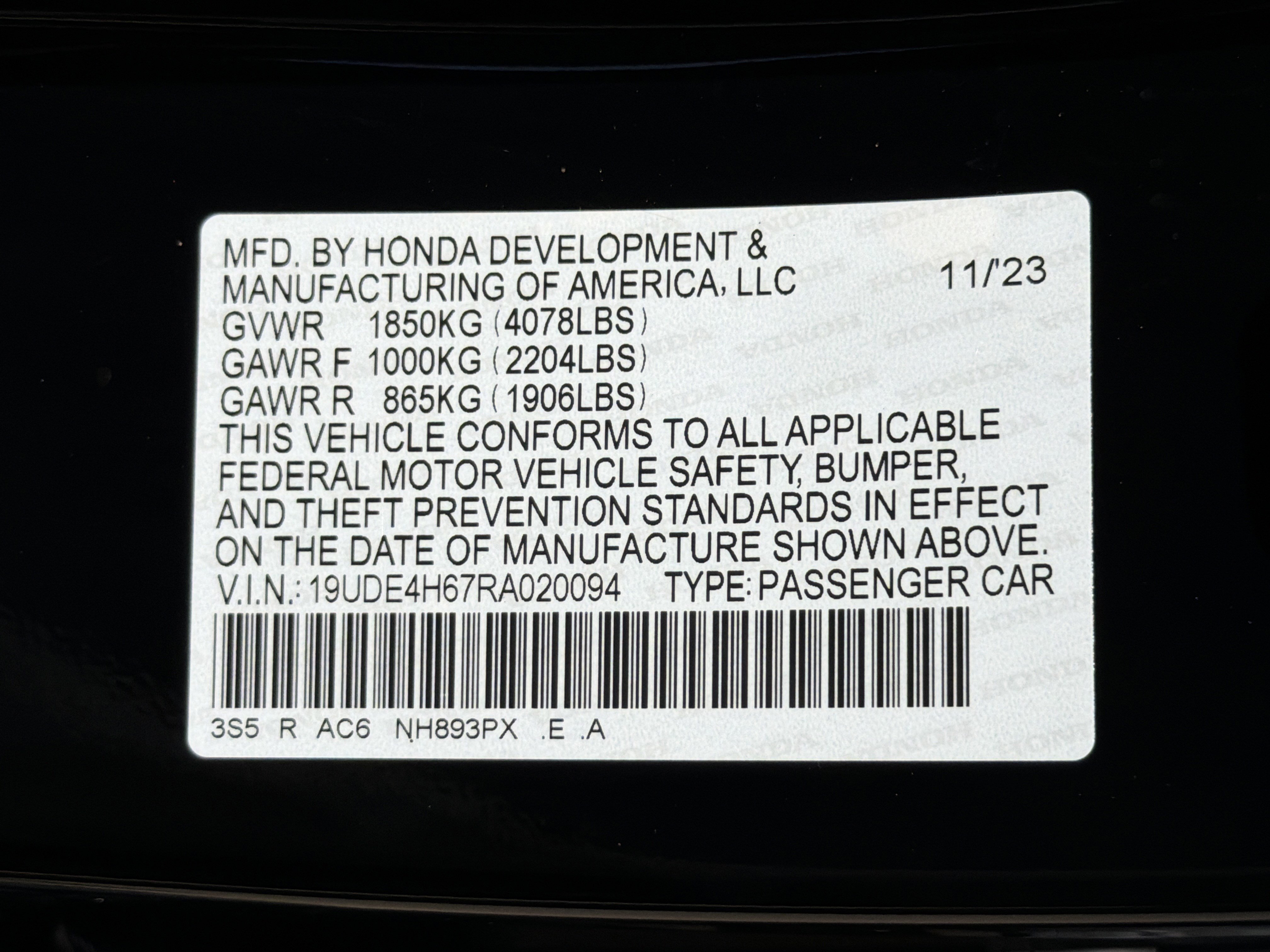 Certified 2024 Acura Integra A-Spec FWD image 34