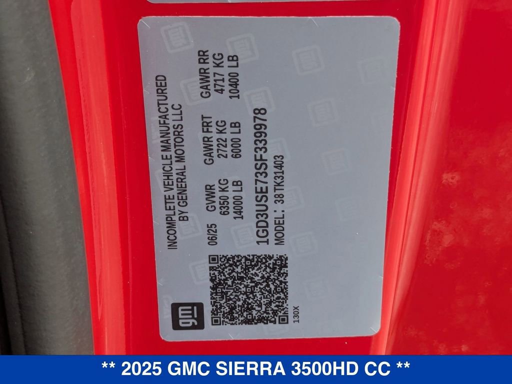 New 2025 GMC Sierra 3500 Pro w/ Convenience Package image 30