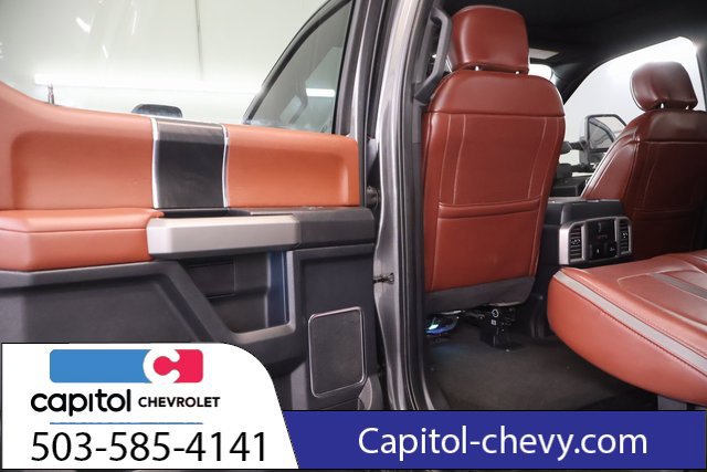 Used 2018 Ford F350 Platinum w/ Platinum Ultimate Package AWD/4WD image 33