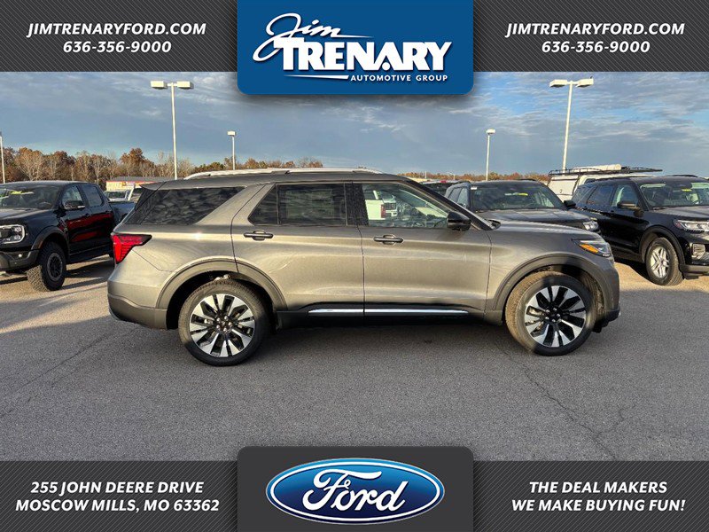 New 2026 Ford Explorer Platinum w/ LUX Leather Package