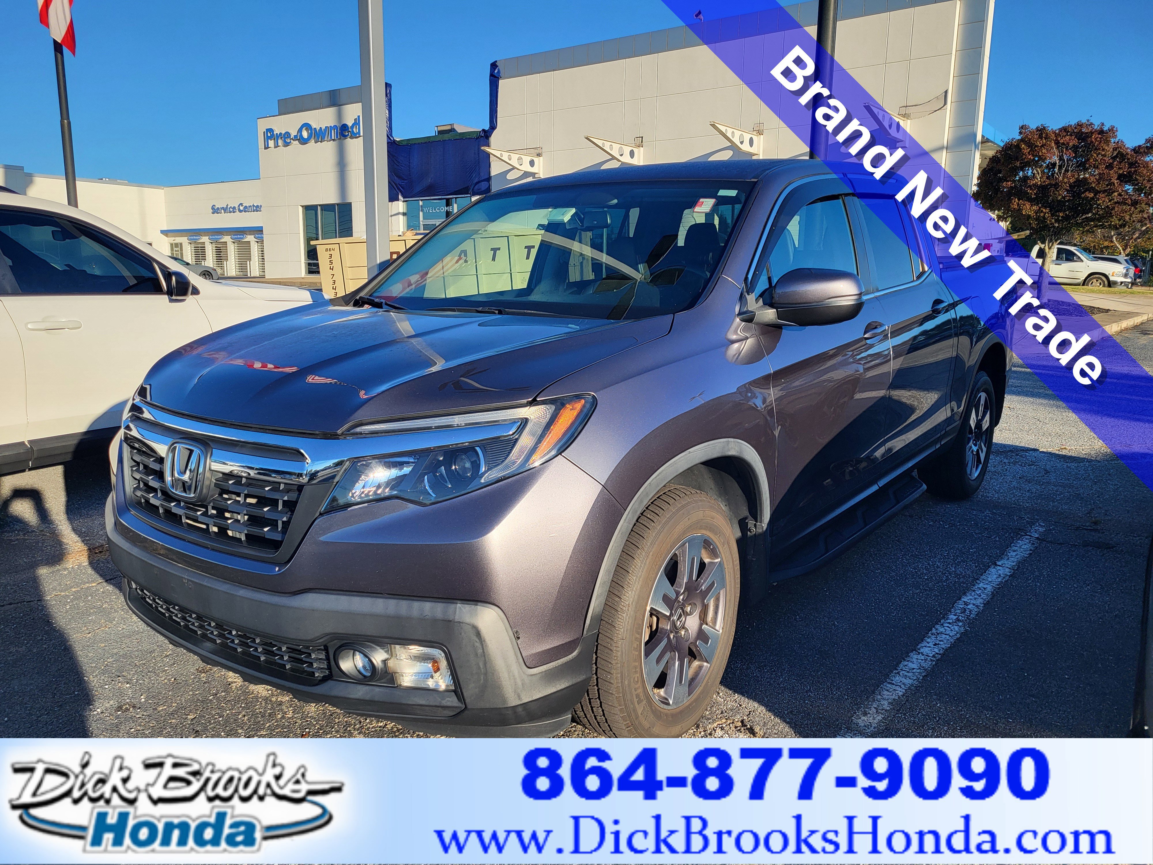 Used 2018 Honda Ridgeline RTL-T