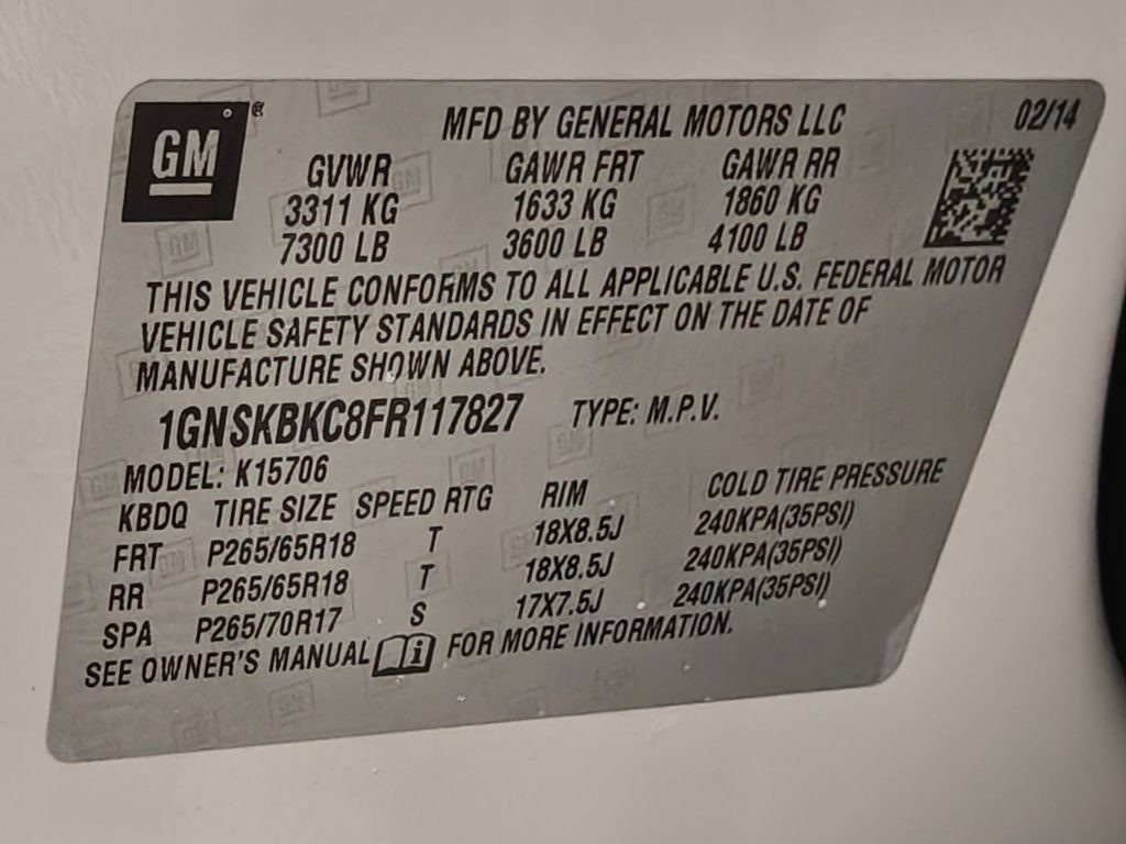 Used 2015 Chevrolet Tahoe LT AWD/4WD image 57