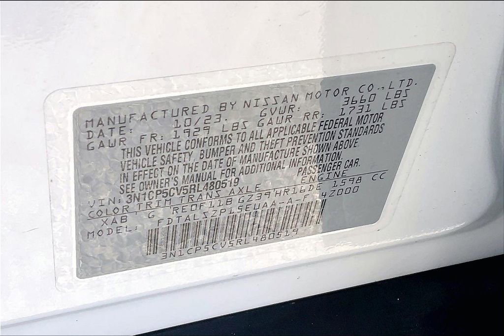 Used 2024 Nissan Kicks SV image 16