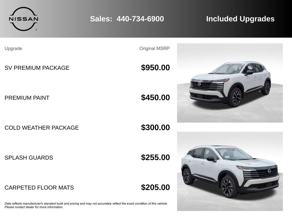 New 2026 Nissan Kicks SV w/ SV Premium Package AWD/4WD image 7