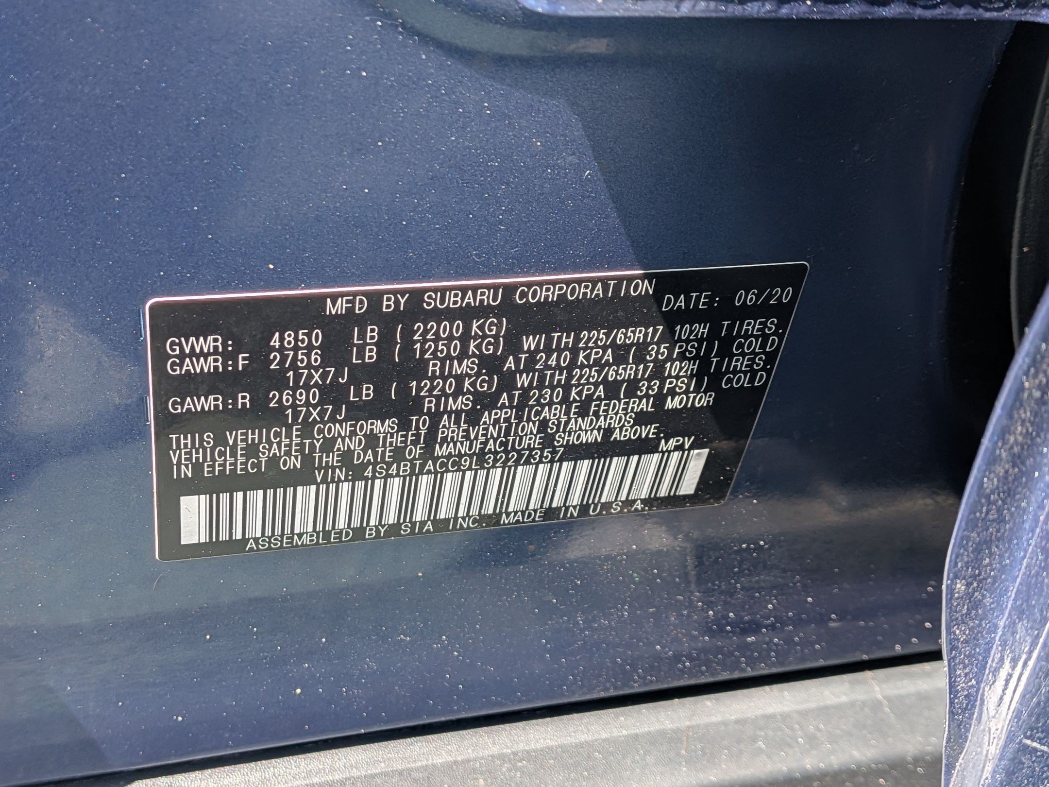 Used 2020 Subaru Outback Premium AWD/4WD image 30