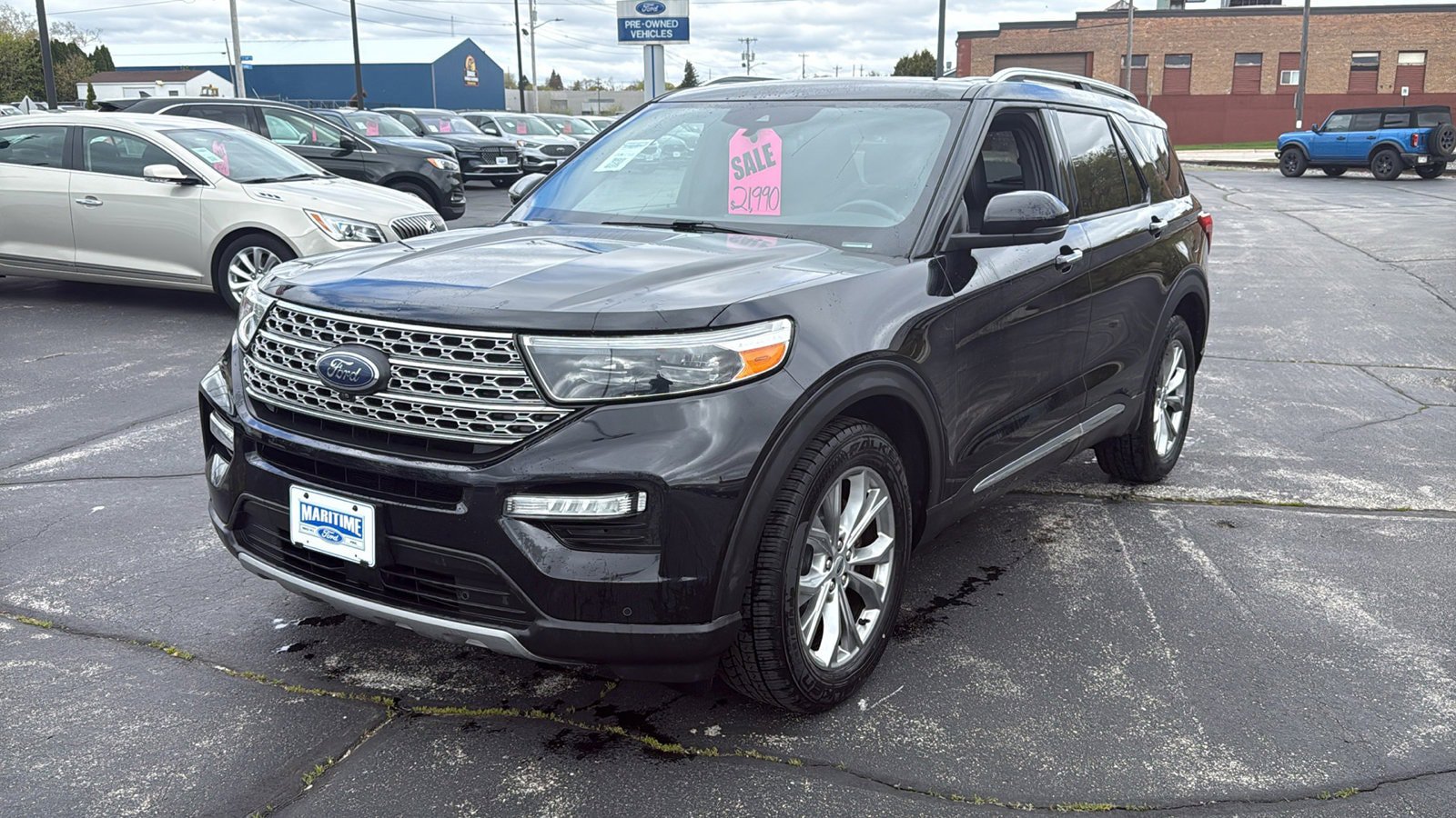 Used 2020 Ford Explorer Limited AWD/4WD image 3