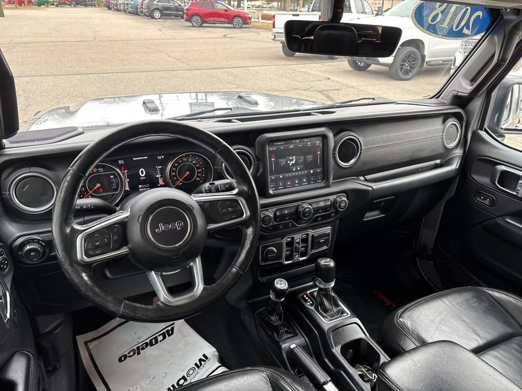 Used 2018 Jeep Wrangler Unlimited Sahara w/ Uconnect 4C Nav & Sound Group image 12