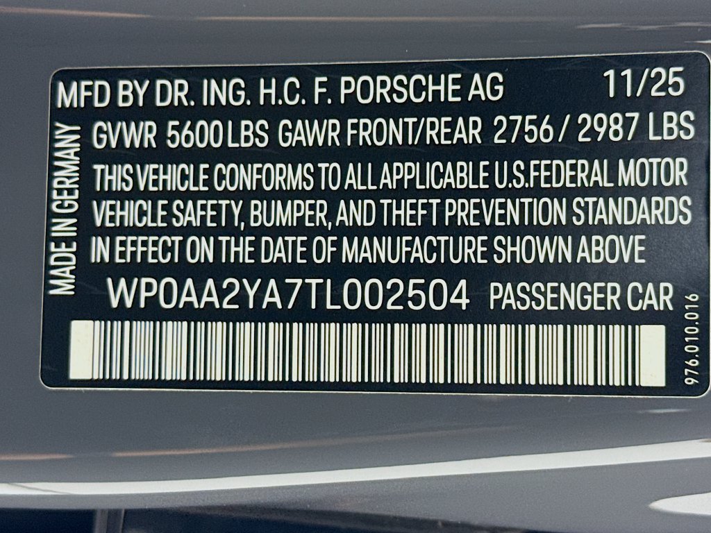 New 2026 Porsche Panamera 4 AWD/4WD image 34