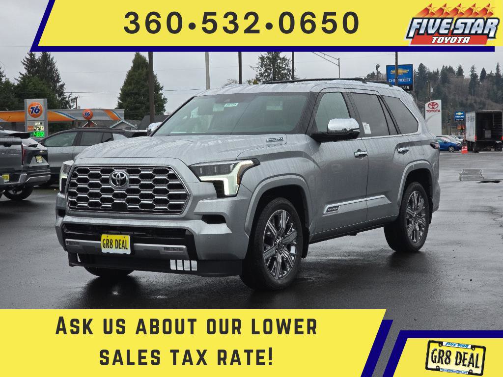 New 2026 Toyota Sequoia Capstone