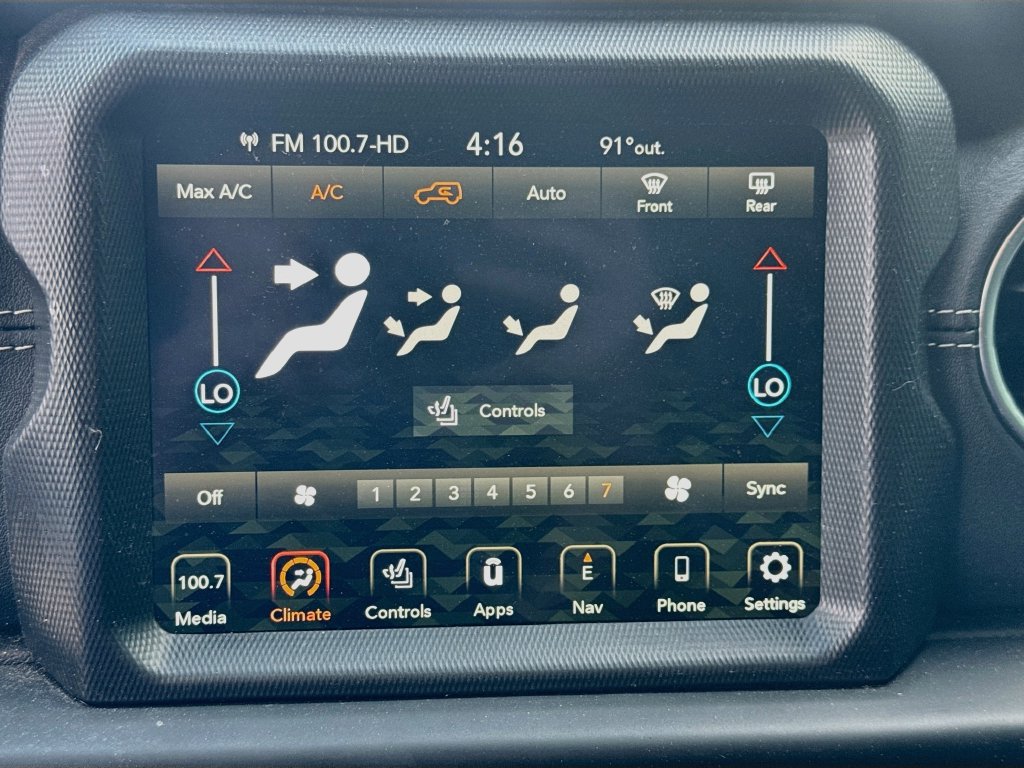 Certified 2023 Jeep Wrangler Unlimited Sahara w/ Cold Weather Group AWD/4WD image 17