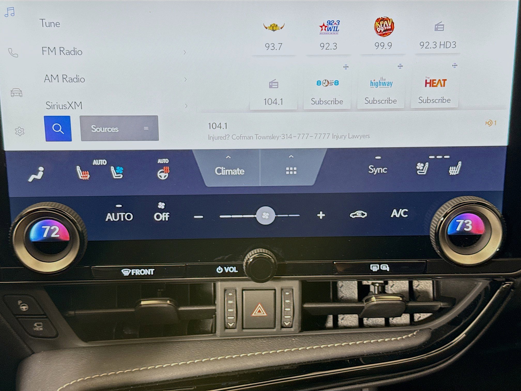 Used 2025 Lexus NX 350h AWD w/ Cold Area Package image 17