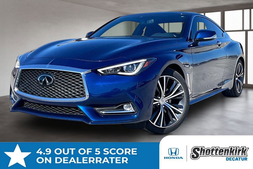 Used 2019 INFINITI Q60 3.0t Luxe w/ Essential Package