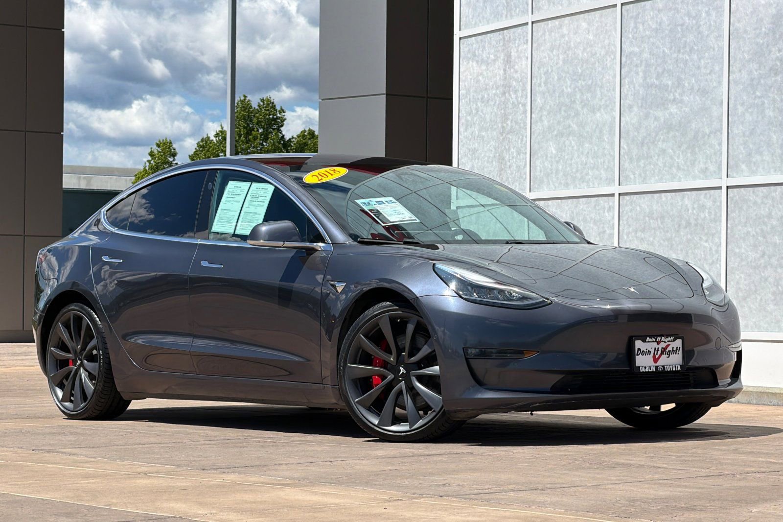 Used 2018 Tesla Model 3 Long Range AWD/4WD image 2