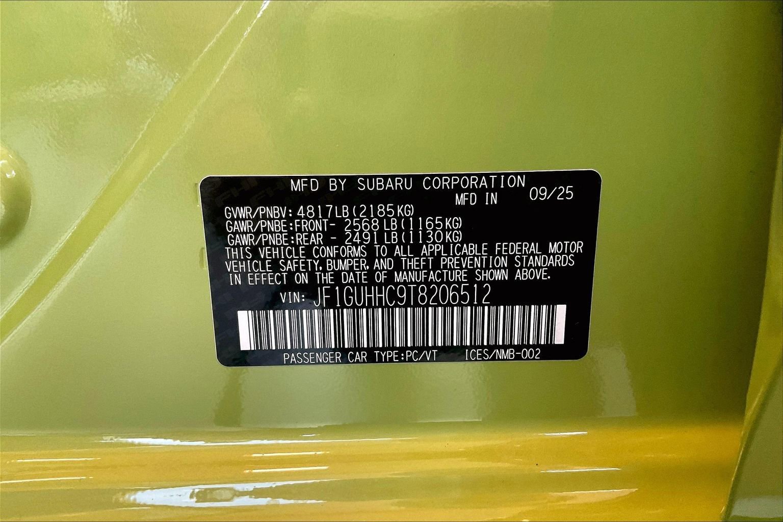 New 2026 Subaru Impreza RS image 13