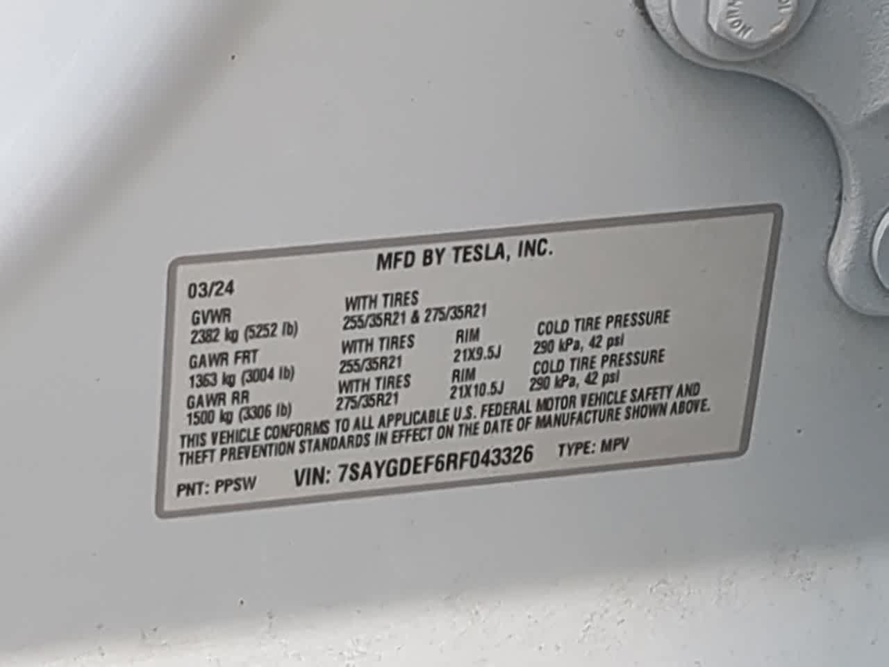 Used 2024 Tesla Model Y Performance AWD/4WD image 35