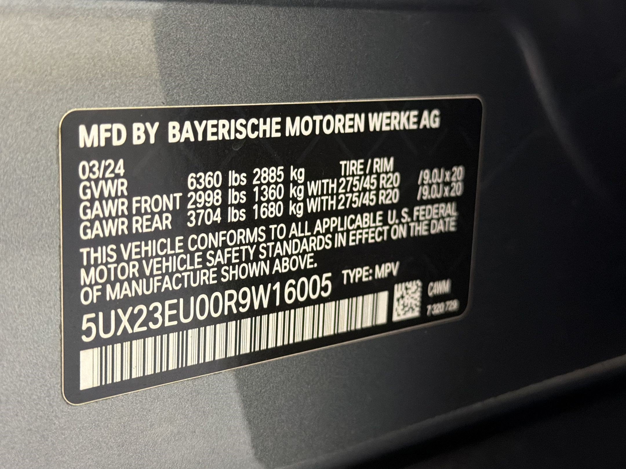 Used 2024 BMW X5 xDrive40i w/ Parking Assistance Package AWD/4WD image 19