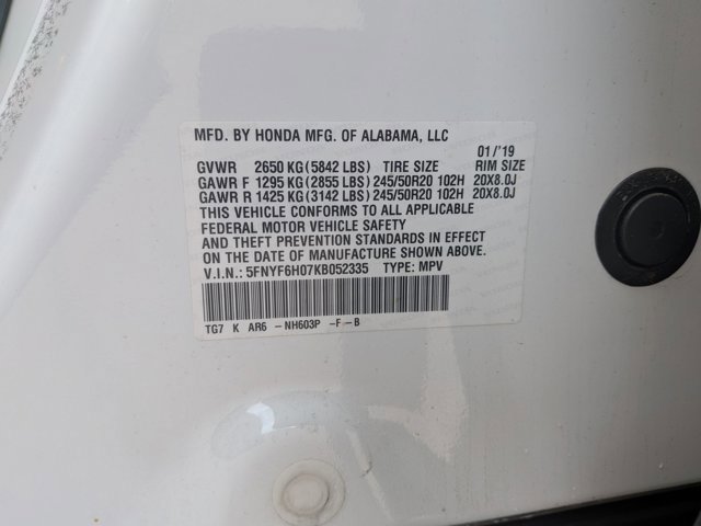 Used 2019 Honda Pilot Elite image 15