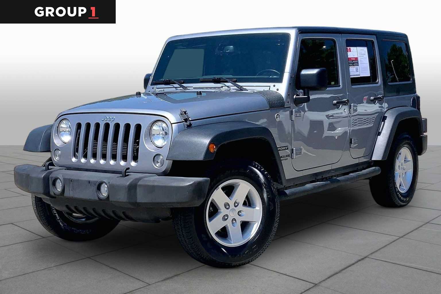Used 2017 Jeep Wrangler Unlimited Sport w/ Quick Order Package 24S