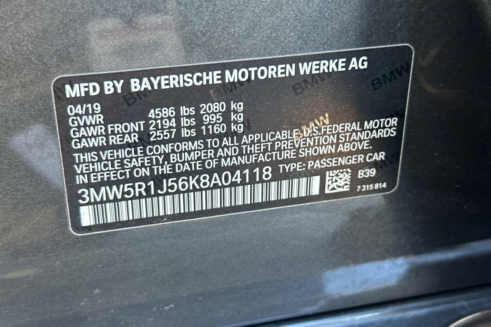 Used 2019 BMW 330i Sedan w/ Convenience Package RWD image 39
