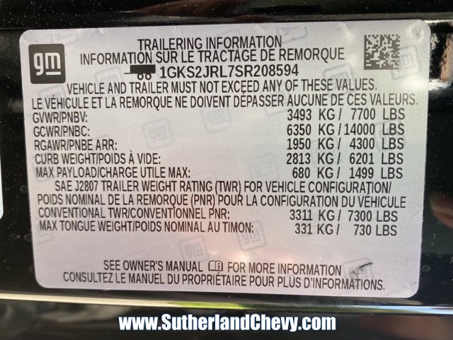 Certified 2025 GMC Yukon XL Denali w/ Sun & Power Step Package image 56