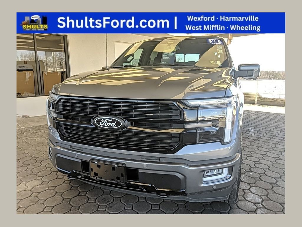 Certified 2025 Ford F150 Platinum w/ Equipment Group 702A High