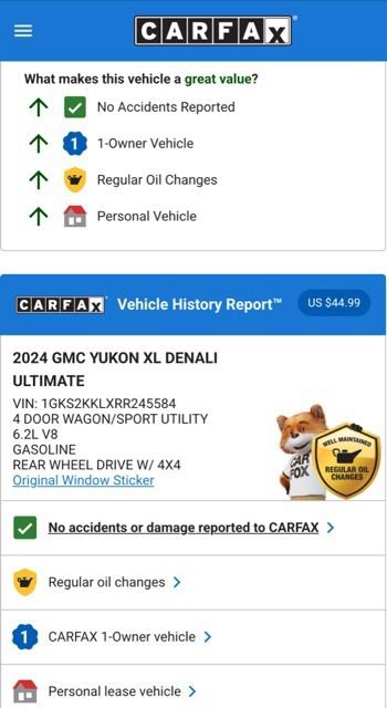 Used 2024 GMC Yukon XL Denali Ultimate image 4