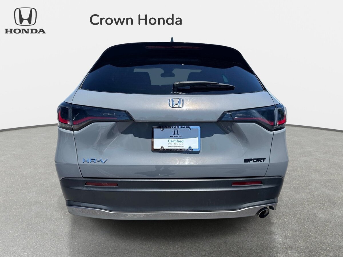Certified 2025 Honda HR-V Sport image 8