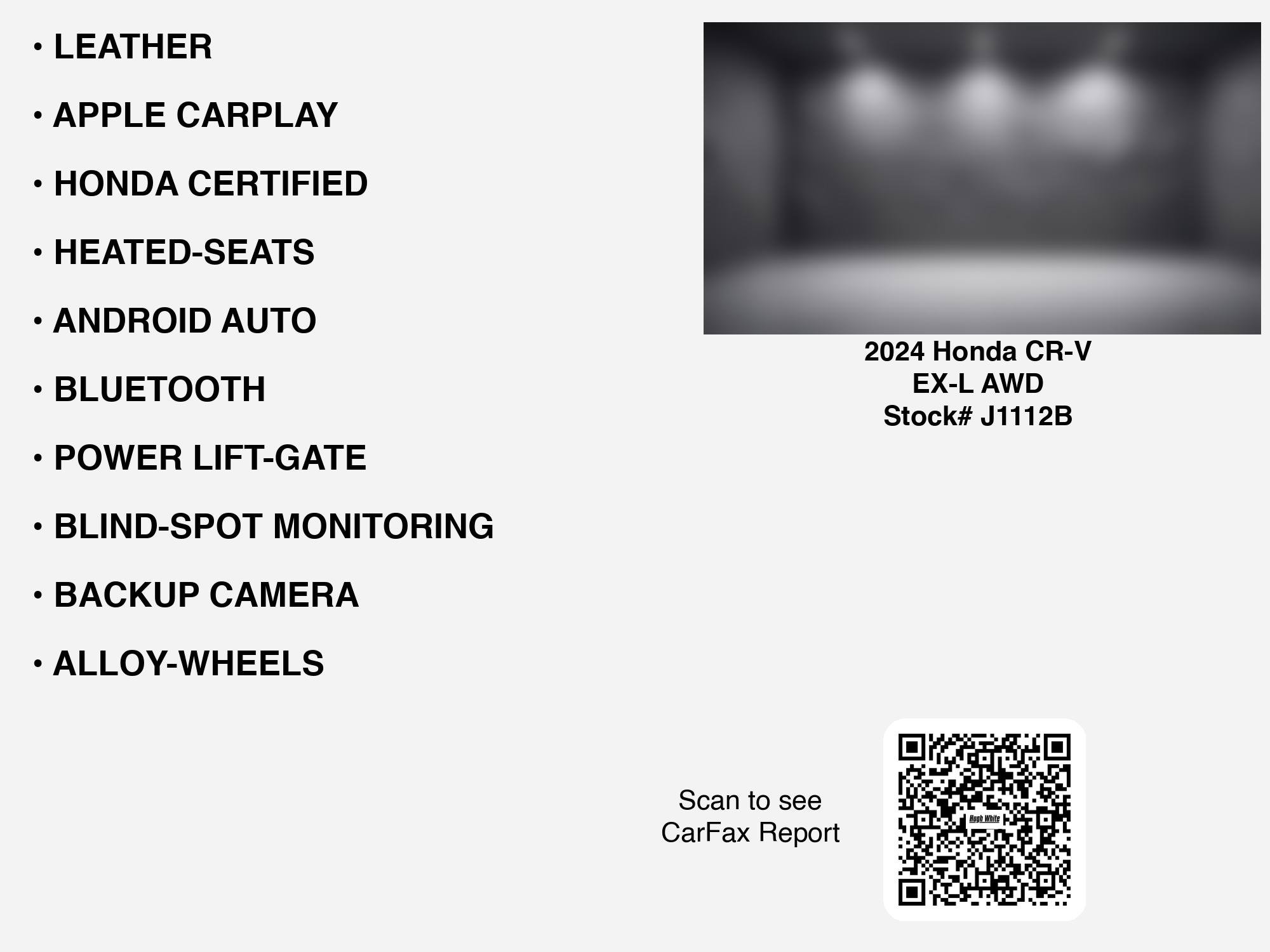 Used 2024 Honda CR-V EX-L image 7