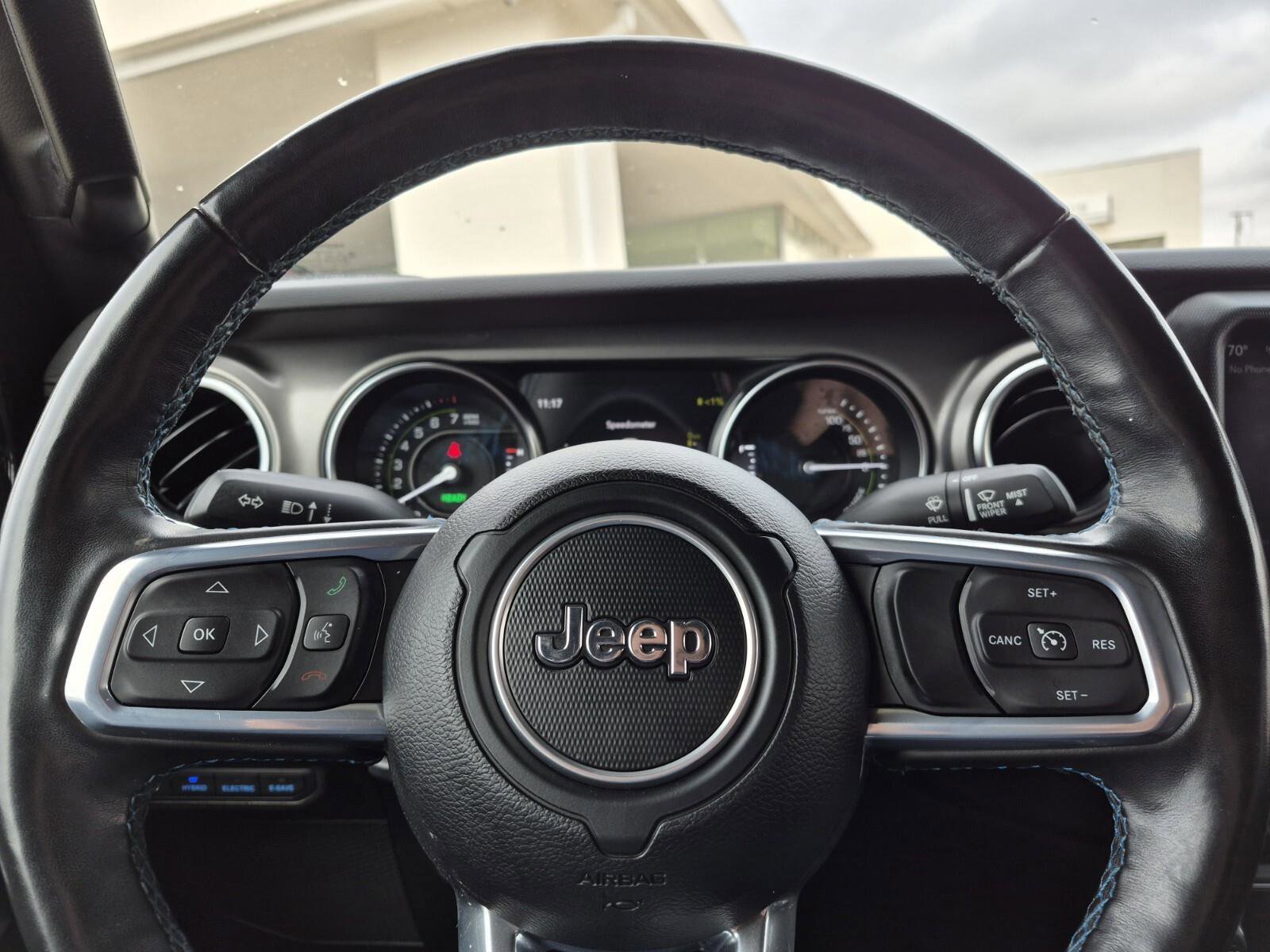 Used 2023 Jeep Wrangler Unlimited Rubicon 4xe w/ Cold Weather Group image 13