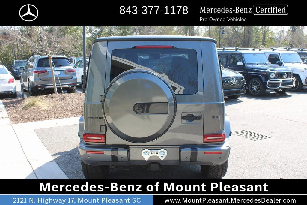 Certified 2021 Mercedes-Benz G 63 AMG 4MATIC w/ G Manufaktur Interior Package image 6