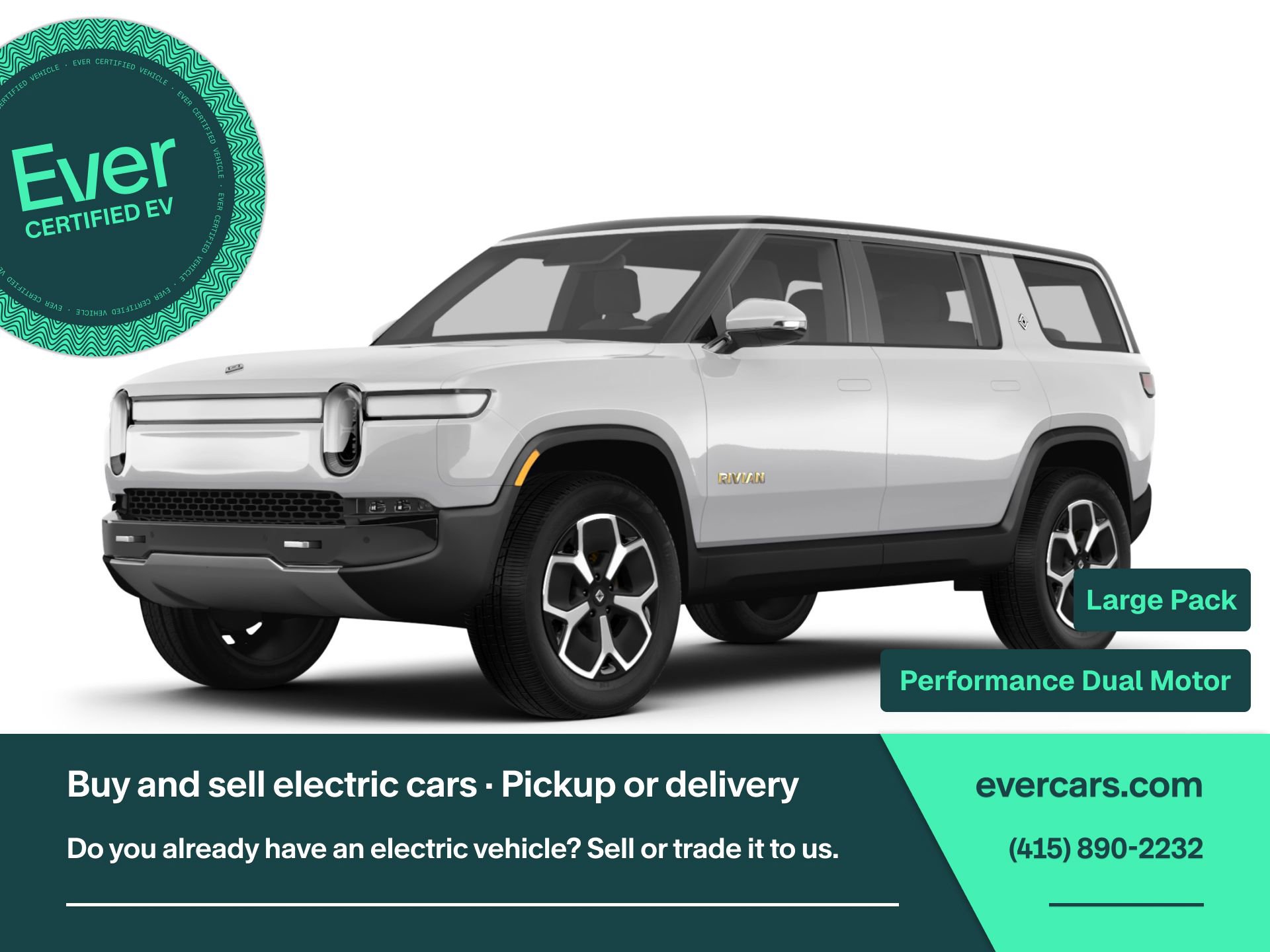 Used 2025 Rivian R1S Adventure AWD/4WD image 1