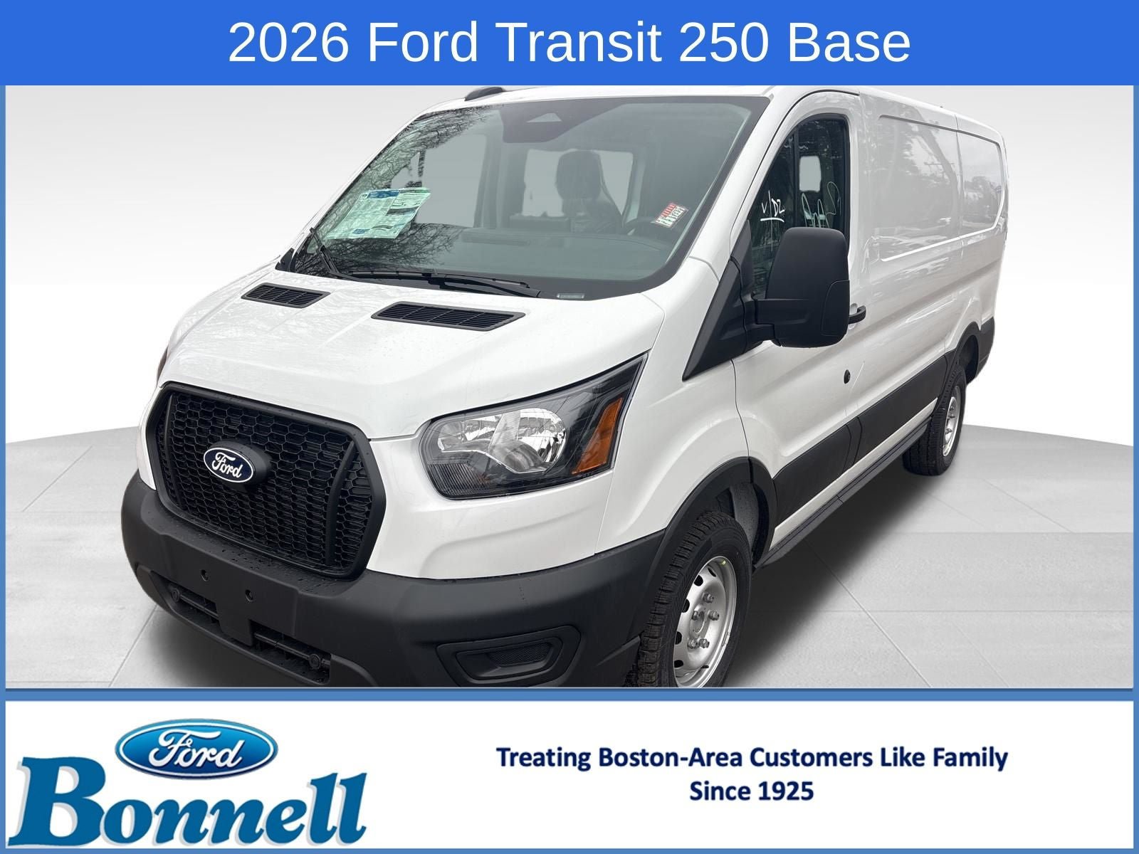 New 2026 Ford Transit 250 Low Roof w/ Load Area Protection Package RWD image 1