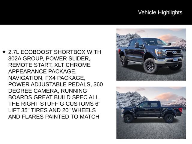 Used 2022 Ford F150 XLT w/ Equipment Group 302A High image 37