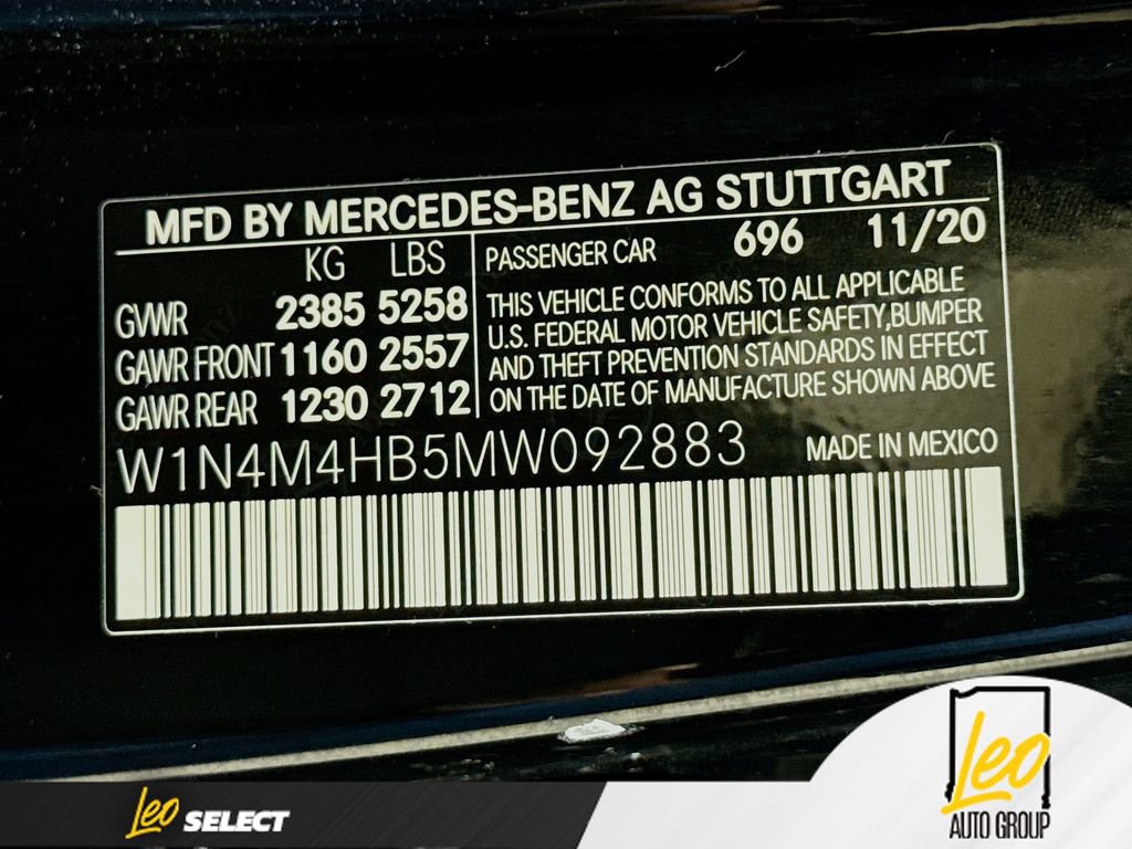 Used 2021 Mercedes-Benz GLB 250 4MATIC w/ Premium Package image 35
