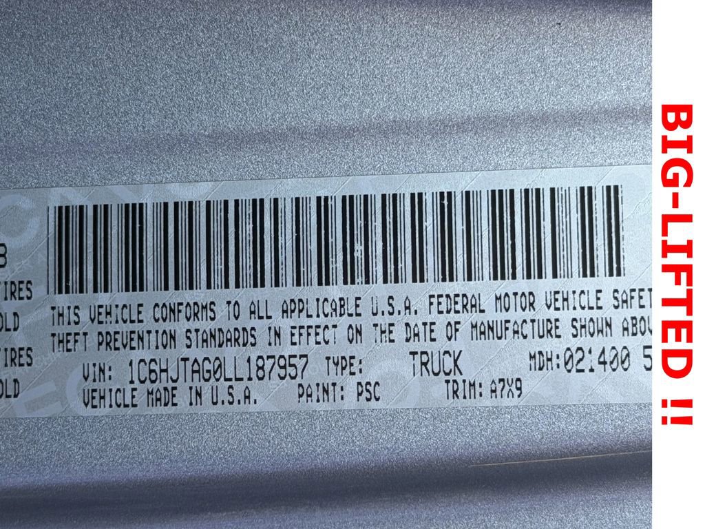 Used 2020 Jeep Gladiator Sport w/ Quick Order Package 24S image 32