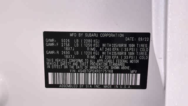 Used 2024 Subaru Outback Touring XT w/ Popular Package #2 AWD/4WD image 12