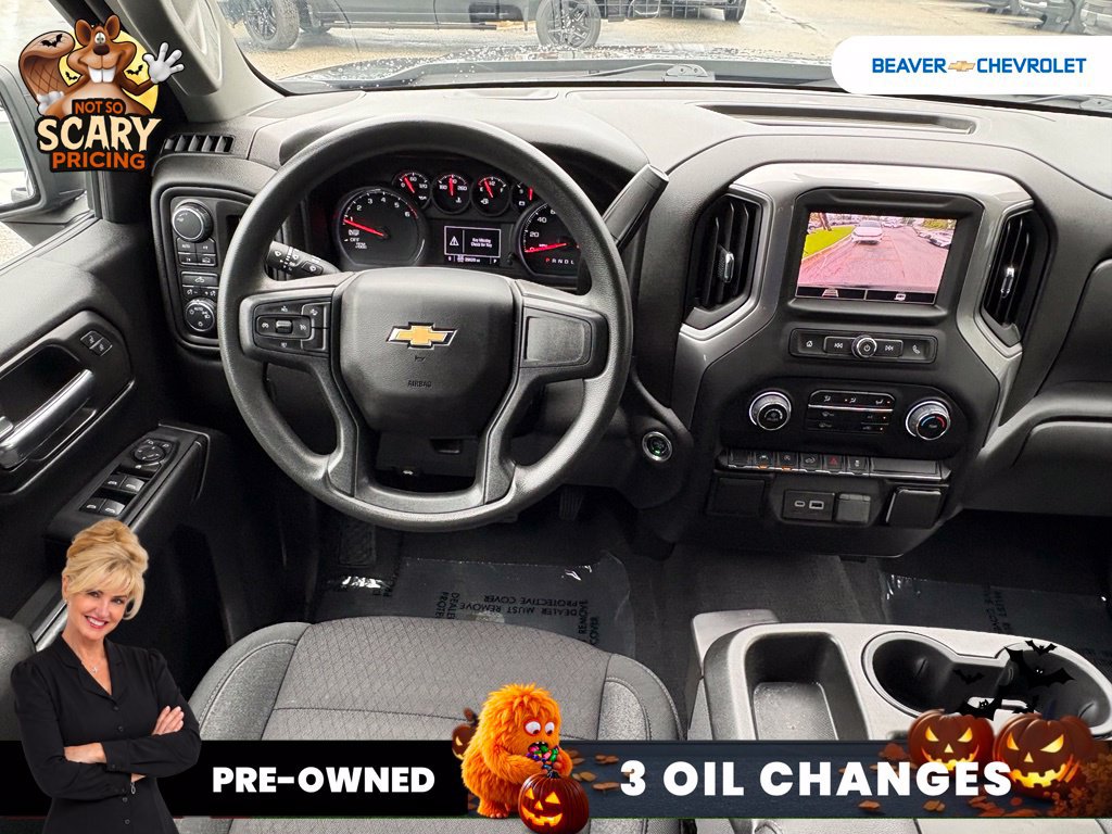 Used 2024 Chevrolet Silverado 1500 Custom w/ Turbomax Blackout Package AWD/4WD image 16