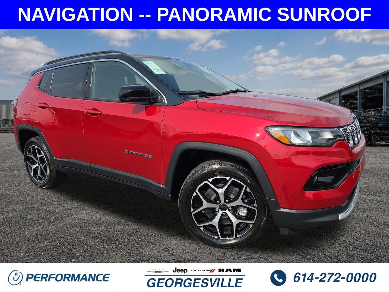 New 2026 Jeep Compass Limited w/ Sun, Sound & Navigation Group AWD/4WD video 1
