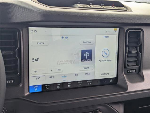 New 2025 Ford Bronco Big Bend w/ Black Diamond Package image 11