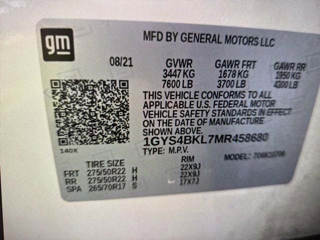 Used 2021 Cadillac Escalade Premium Luxury AWD/4WD image 13