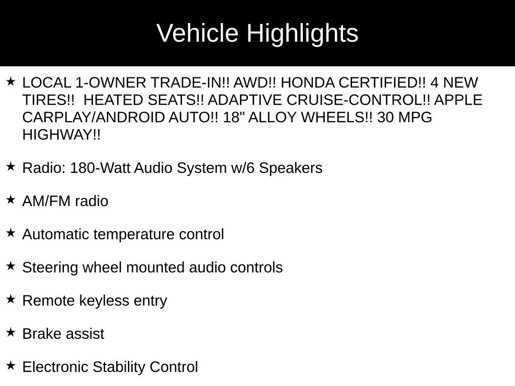 Used 2024 Honda HR-V Sport image 36