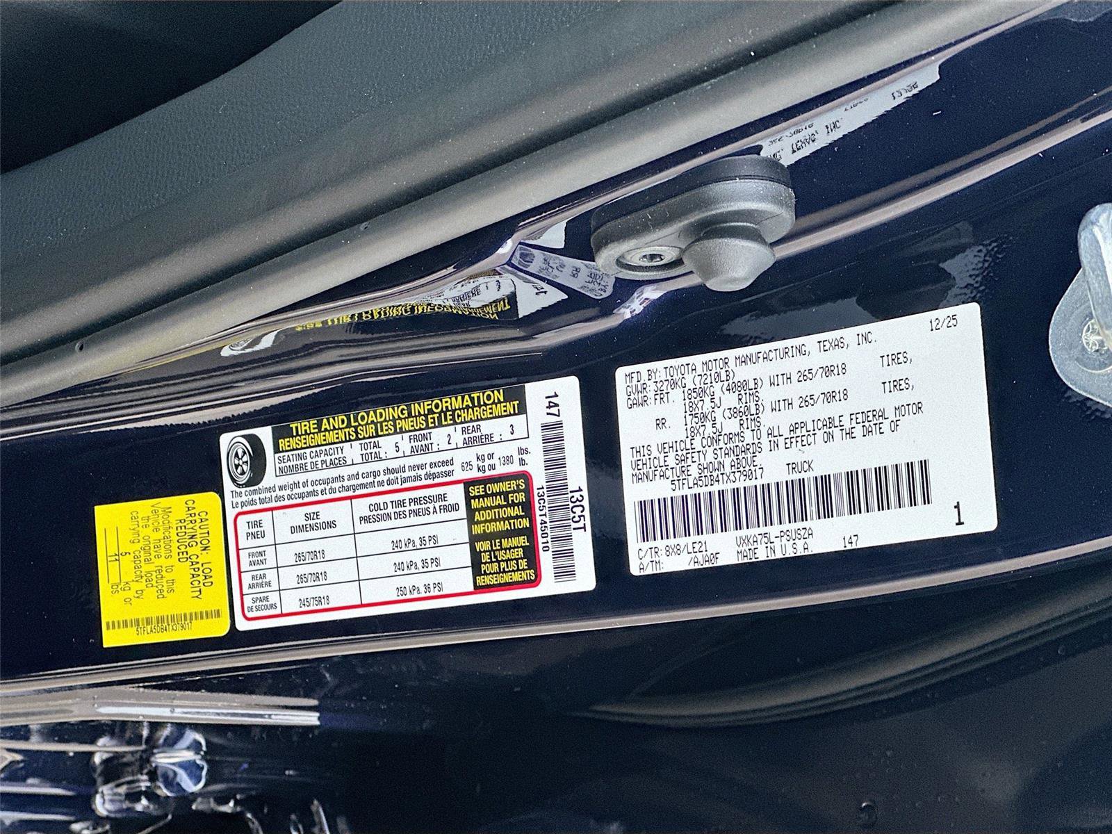 New 2026 Toyota Tundra SR5 image 32