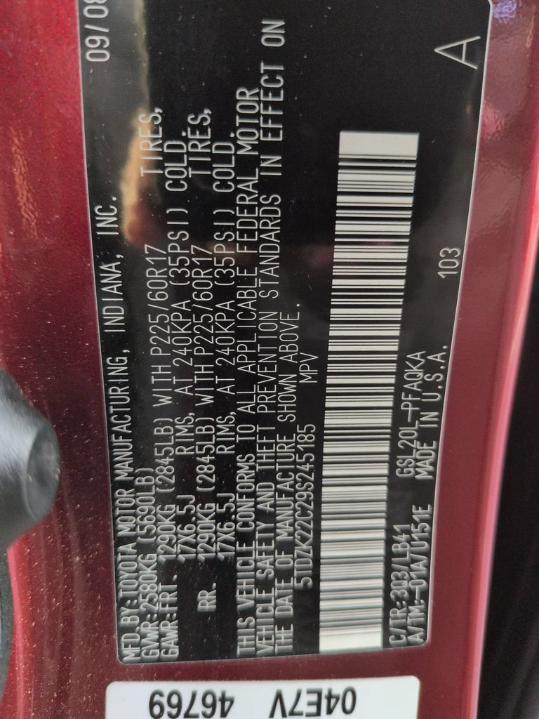 Used 2009 Toyota Sienna XLE FWD image 30
