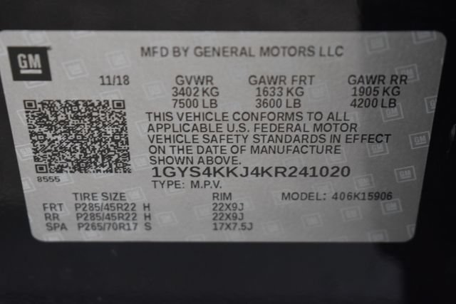 Certified 2019 Cadillac Escalade ESV Platinum AWD/4WD image 46