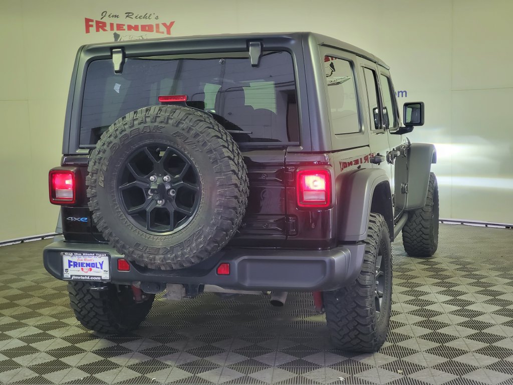 Used 2025 Jeep Wrangler Unlimited Sport S 4xe AWD/4WD image 3